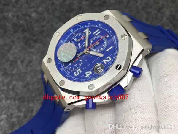 

mens batman business luxury watch automatic cal.3126 movement chronograph 12 blue dial dial mens diving swim watches, Slivery;brown