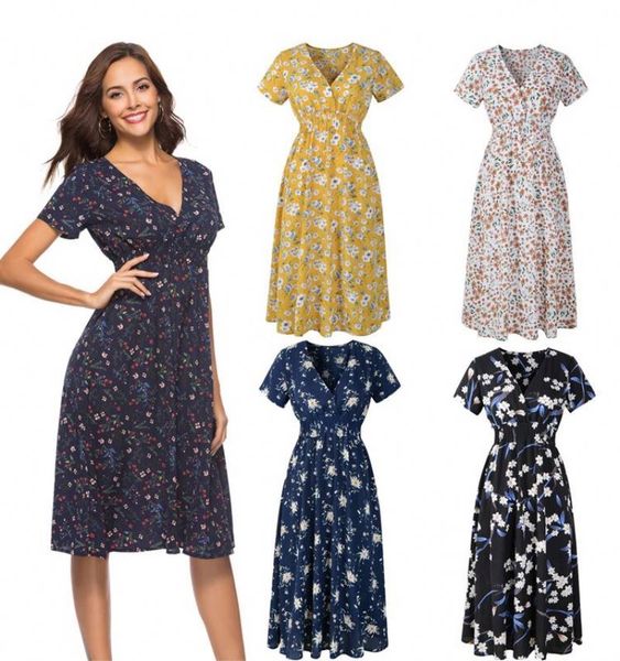 

Beautiful Ladies Dresses Women Summer Casual with Stars Loves