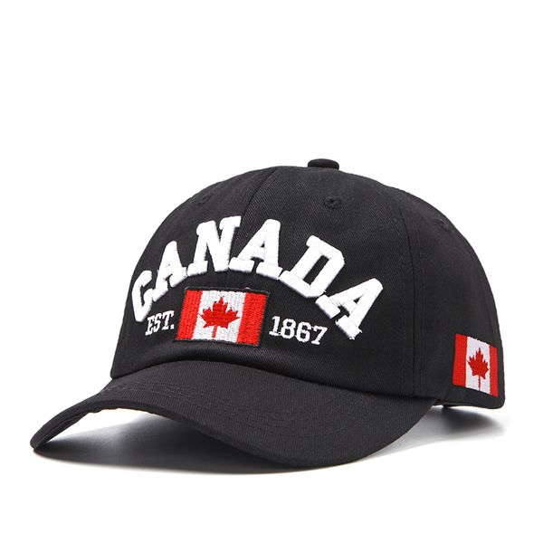 

2019 latest baseball cap. canadian design cotton letter hip hop cap adjustable button cap for men and women, Blue;gray