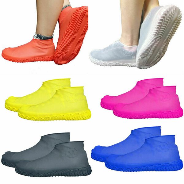 

Silicone Overshoes Rain Waterproof Shoe Covers Boot Cover Protector Recyclable Wear Resistant