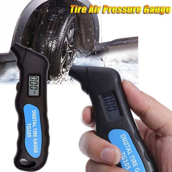 

digital car tire tg105 digital tire pressure gauge meter manometer barometers tester lcd tyre air for auto car tools