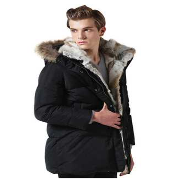 

men's and women's leisure down jacket thick warm warm with fur hooded parka brand big size yellow black white