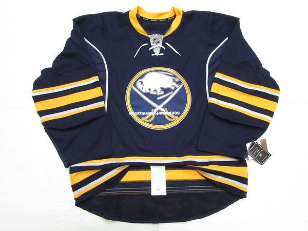 

custom buffalo sabres home edge 2.0 7287 hockey jersey stitch add any number any name mens hockey jersey xs-6xl, Black;red