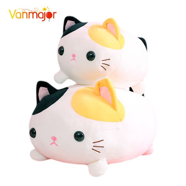 

creative cartoon little faded fat cat plush toy lazy cat stuffed toys children toy pillow cushion home decoration gift