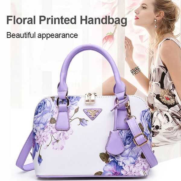 

floral printed handbag