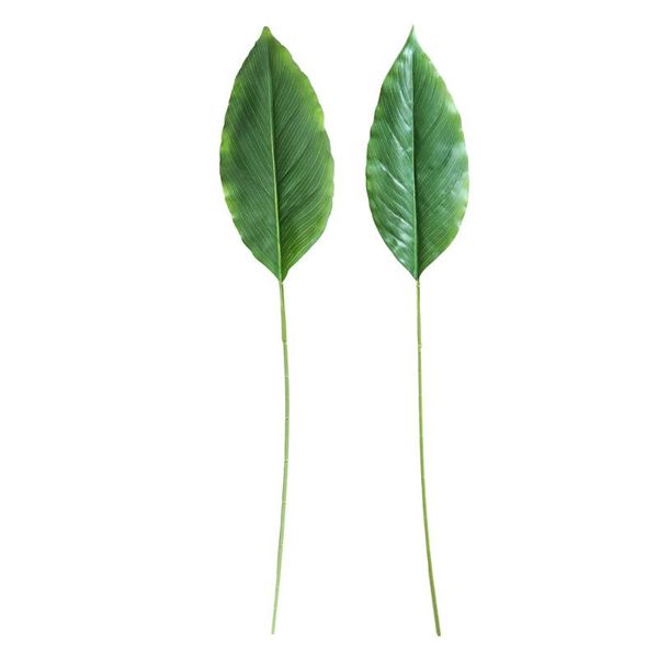 

1pcs artificial tropical palm leaves for hawaiian luau theme party decorations home garden decoration