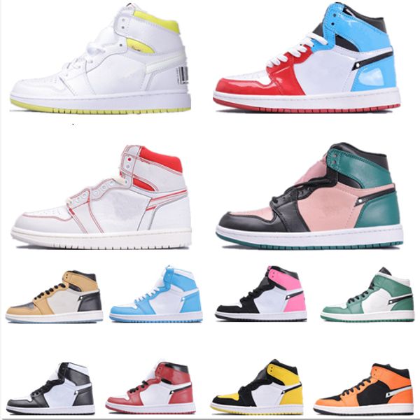 

new 1 high og bred toe chicago banned game royal basketball shoes men 1s baskeball shoes multicolor women sneakers designer sports shoes
