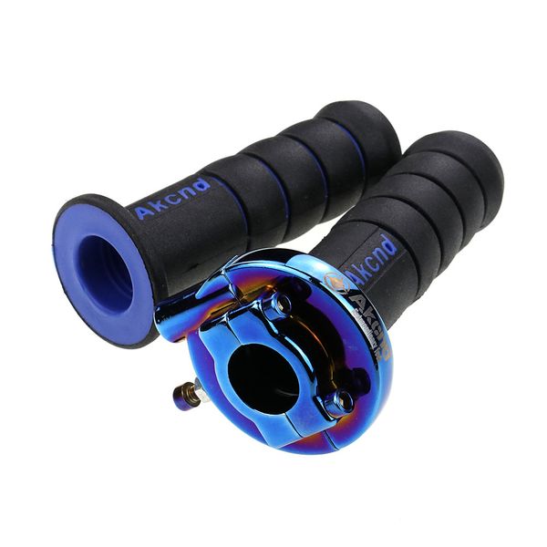 

akcnd electric scooter throttle handlebar grips 22mm multicolor for ebike niu yamaha scooter motorbike or more