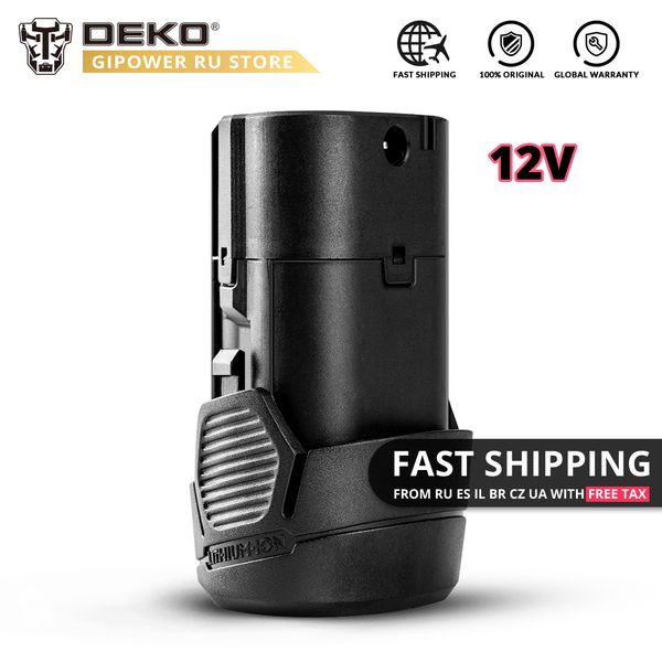 

батарея лития deko 12v max 1300mah для бесшнурового сверла gcd12du3
