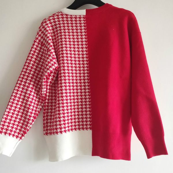 

womens designer coat animal print fashion trend sweater elastic warm ladies casual slim sweater 2020 new quality, White;black