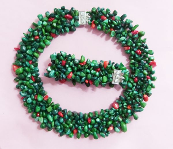 

df-288# most popular this year the coral necklace,11, Silver