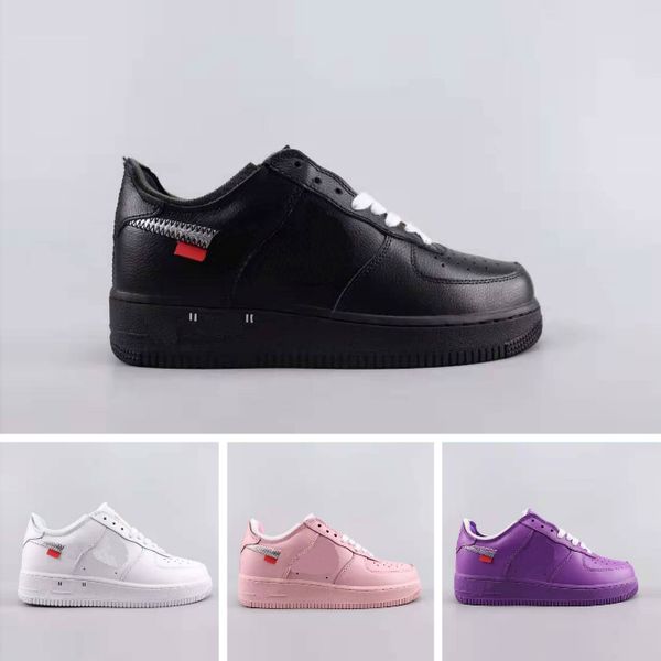 

sale 2019 new design forces men low skateboard shoes one euro air high women all white black red casual shoes