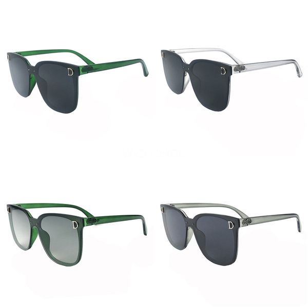 

2020 new fashion korea brand sunglasses polarized uv400 same style jennie gentle kuku sunglasses women with brand case#135, White;black