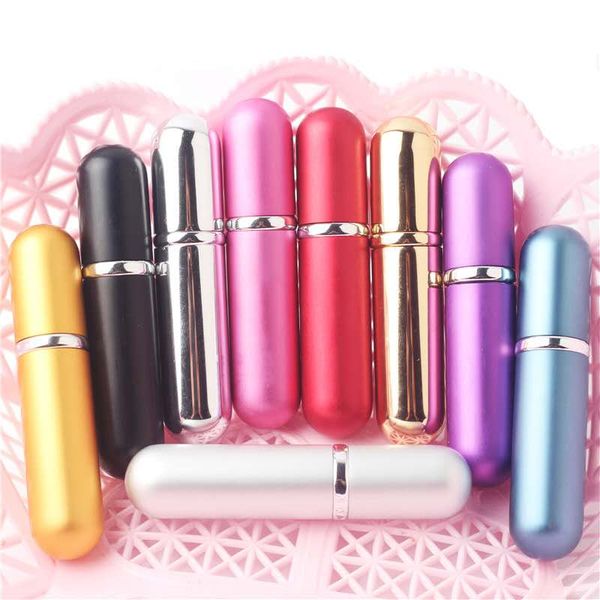 

portable mini refillable perfume bottle with spray scent pump empty cosmetic containers spray atomizer bottle for travel