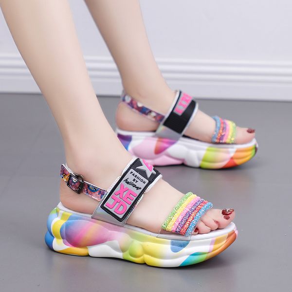 

new summer women sandals outdoor casual shoes for ladies girls summer sandals lightweight walking sneakers footwear ladies