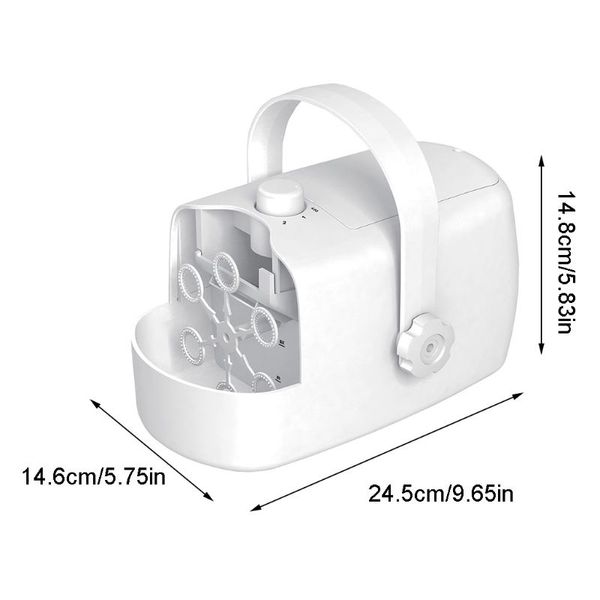 

handheld bubble machine automatic bubble maker party 3000+ per min bubble blower