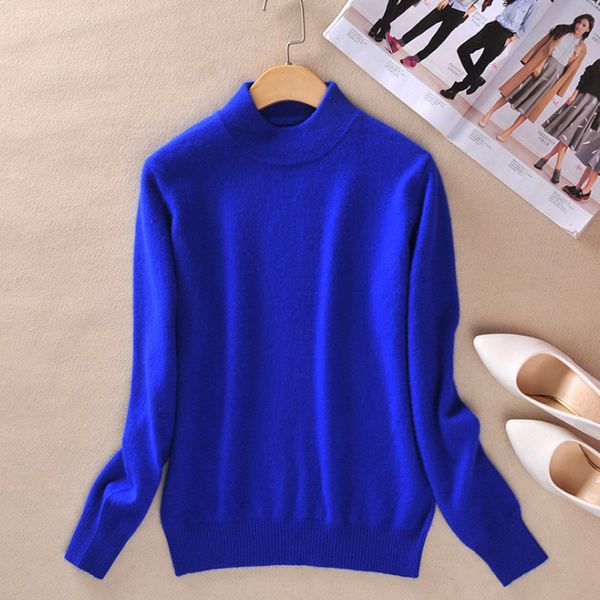 

droppshiping women autumn knitwear bottom shirt half collar long sleeves slim fit knitted dg88, White;black