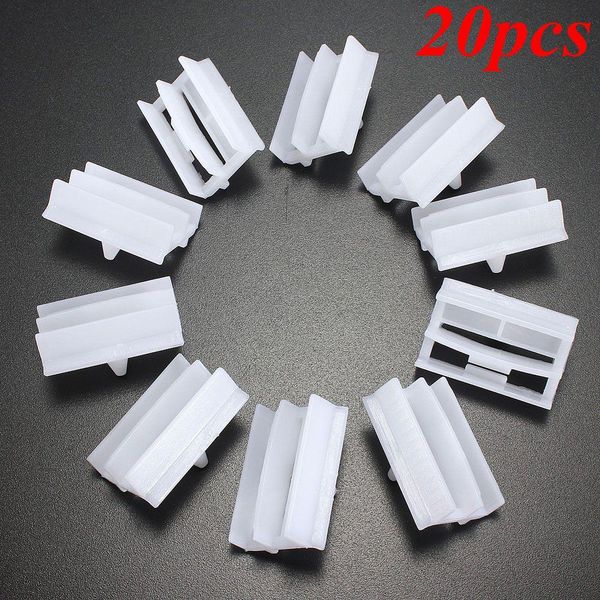 

10pcs plastic exterior sill skirt trim clips for bmw 3 series e36 e46 e90 e91 1990-2000