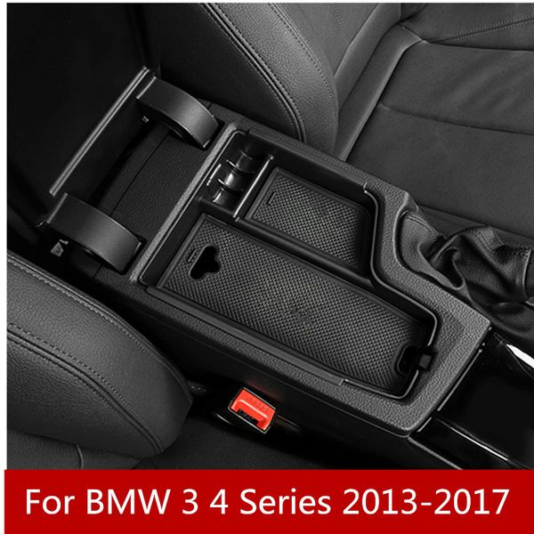 

for 3 4 series f30 f31 320i 325i car central console armrest box storage container organizer holder case tray