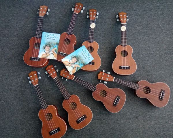 

lanikai brand ukulele soprano lu21 and concert lu21c ukelele