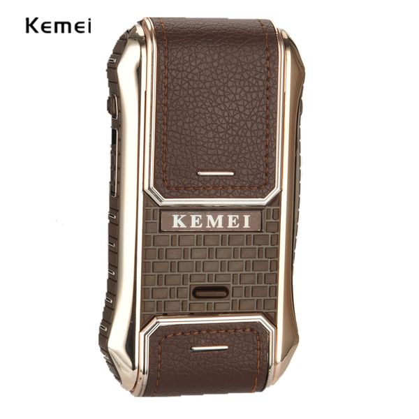 

reciprocating electric razor floating heads vintage leather portable shaving machine for men -up trimmer electric shaver d43