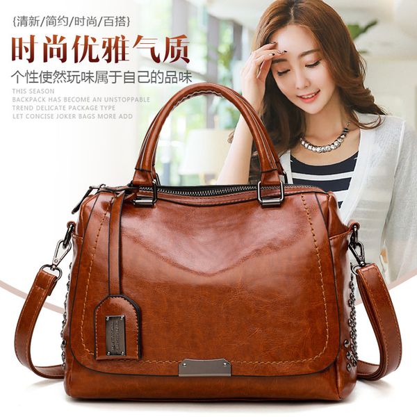 

2020 new women's bag wallet handbag women's atmospheric ladies casual bag shoulder messenger college student