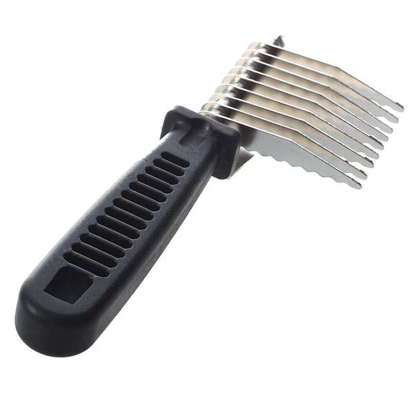 

pet puppy dog cat hair grooming brush comb dematting tool black new dog grooming
