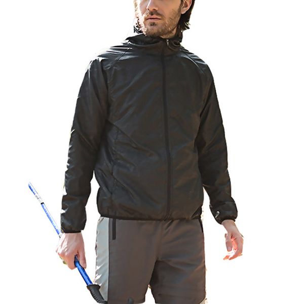 

outdoor sun protection coat anti-uv rainproof windproof quick dry ultra-thin women men jackets fk88, Black;red