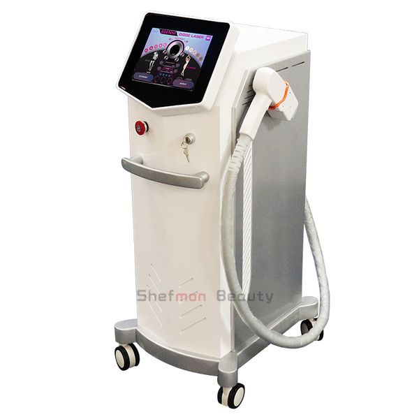 

beauty machine permanent 808nm diode laser hair removal acne treatment skin rejuvenation machine permanent hair removal by laser, Black