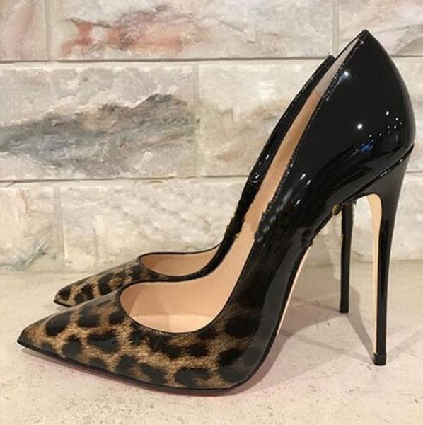 

беплана доавка новй leopard аблон ие нао еѬнй лакиѬованной кожи на в, Black