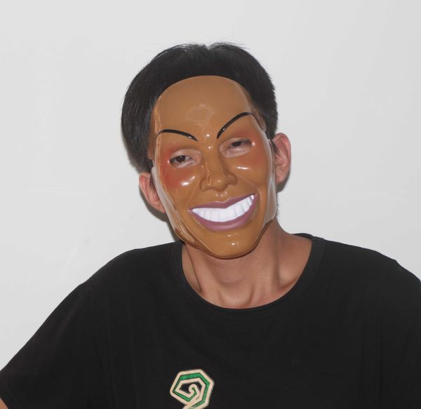 

purge movie smile mask halloween party costume dress glow in the dark mascara horror maska glowing masker purge ing