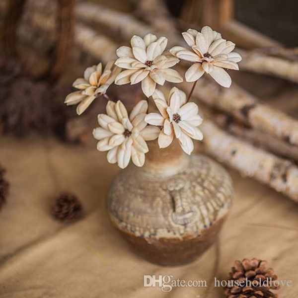 

natural hand-made dried flower decoration simulation tianzhu peony dried flower bouquet home furnishings hibiscus flowers ornament