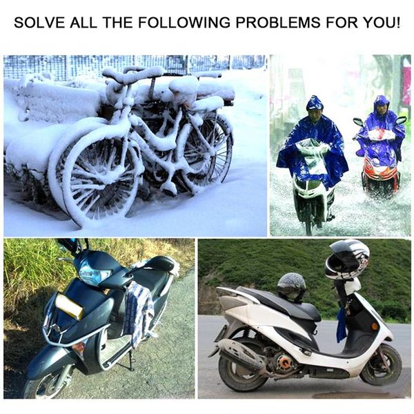 

for nanshi motorcycle cover 190t polyester yarn raincoat sunscreen rainproof electric car protective cover for all weather