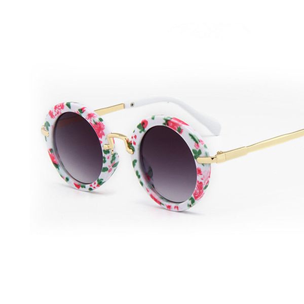 

children's sunglasses girl naby boy cute summer round frame small sunglasses children glasses korean style fashion kids eyewear, White;black