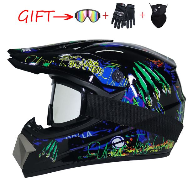 

professional children's lightweight motocross helmet racing off-road atv capacete moto casco bicycle downhill dh cross helmet