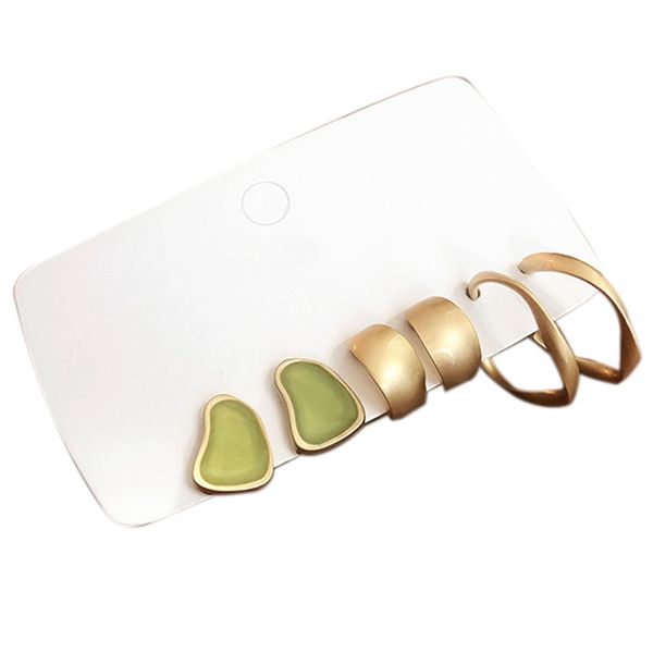 

earring geometry vintage earrings women simple earrings, Golden;silver