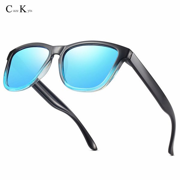 

caze kyts polarized sunglasses men driving square style sun glasses male goggle uv400 fishing eyewear men metal new, White;black