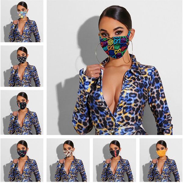 

luxury designer face mask anti dust sun-resistant mouth-muffle letter brand face masks protector men women washable face mask riding masks