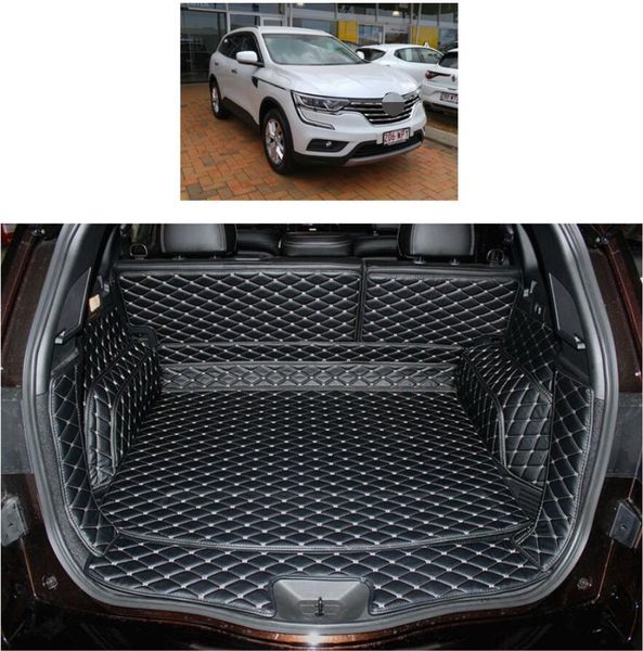 

for koleos samsung qm6 car trunk mat 2016 2017 2018 2019 2020 cargo liner luggage rug carpet accessories