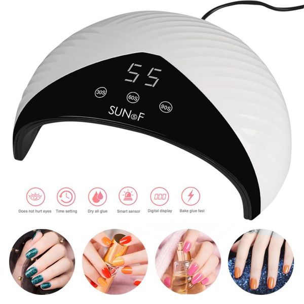 

24/36 вт ногтей лампа сенсорный тип ногтей гриль светотерапия машина сушилка профессиональный маникюр инструменты дропшиппинг tslm1