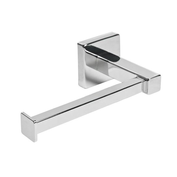 

hho-chrome square bathroom toilet roll holder. wall mounted toilet roll