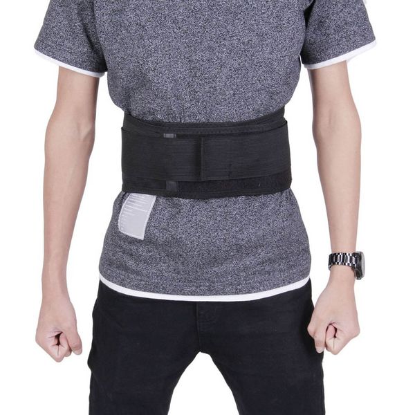

infrared magnetic back brace posture belt lumbar support lower pain massager