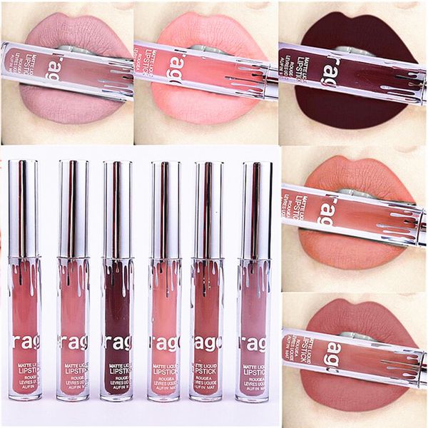 

5pcs matte liquid lipstick makeup long lasting liquid lip gloss popular 12 colors lip stick waterproof lips cosmetics
