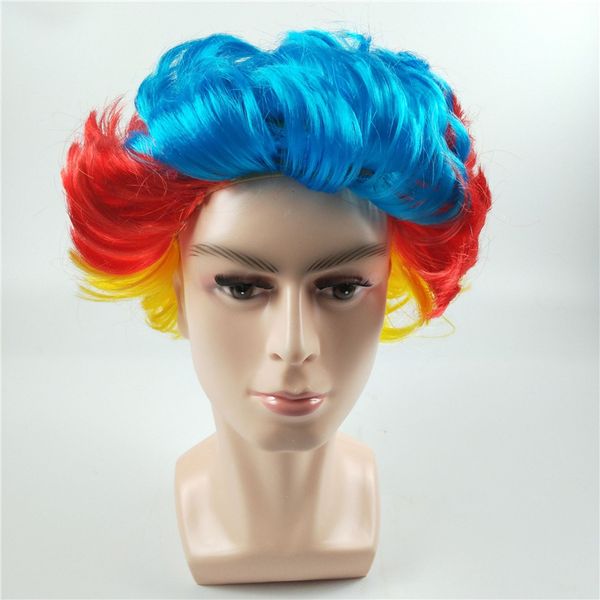 New Halloween Wigs Cosplay Party Hair Wig Masquerade Ball Colorful
