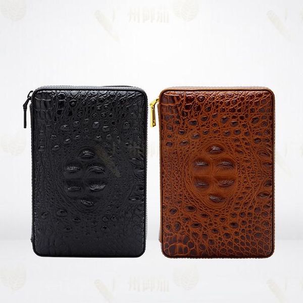 

Portable Cigar Box Set Crocodile Ridge Cedar Humidity Box Cigar Set