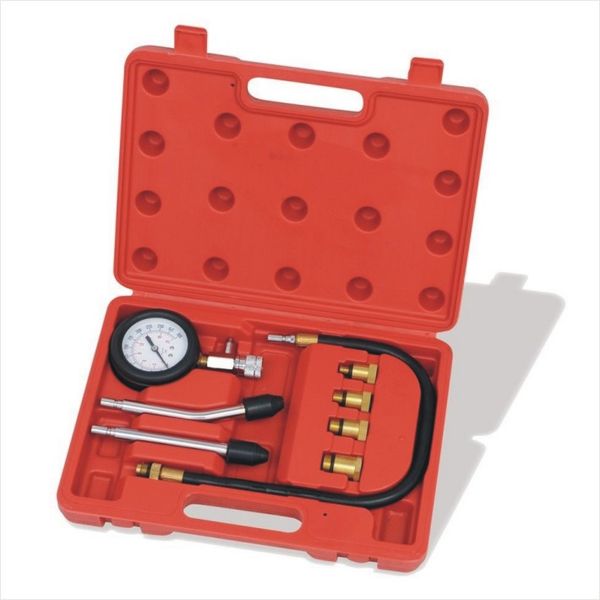 

8 pcs engine cylinder compression tester gauge m10, m12, m14, m18 auto truck car