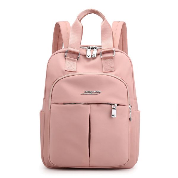 

backpack 2020 summer new large-capacity student bag nylon cloth bag travel backpack cram female cute women