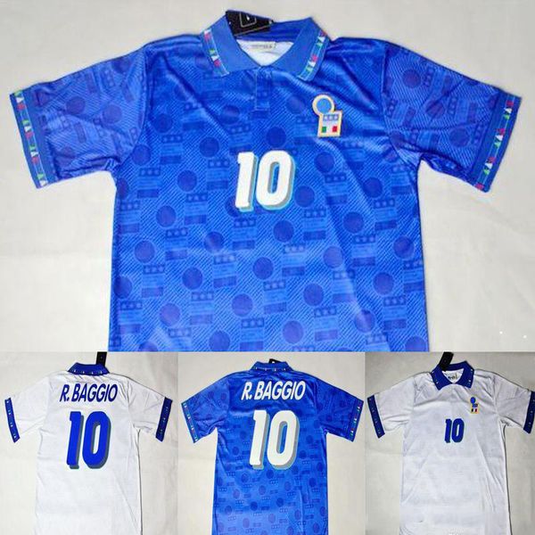 

94 italy retro soccer jersey roberto baggio football jersey 1994 maldini italia classical vintage calcio maglia, Black;yellow