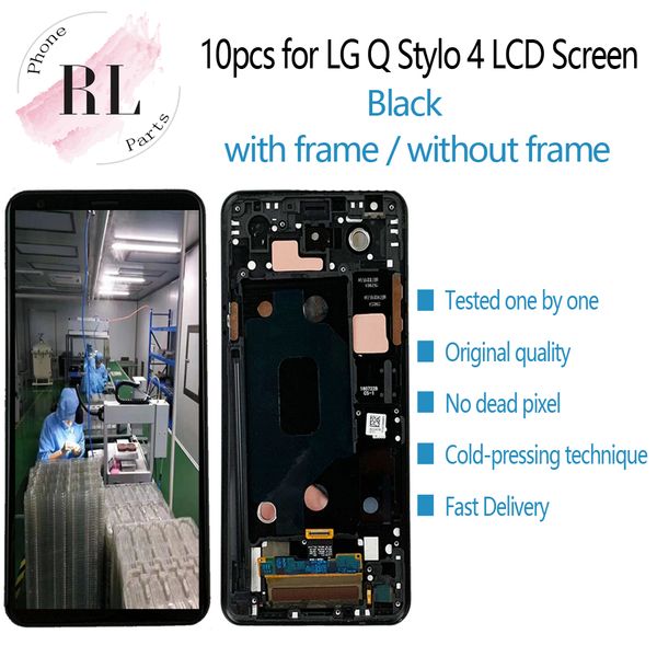 

original for lg q stylo 4 stylo4 q710 q710ms q710cs lcd screen touch screen with frame digitizer assembly replacement