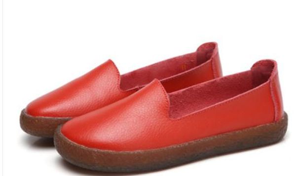 

women's shoes in spring and autumn flat bottom round head @194, Black